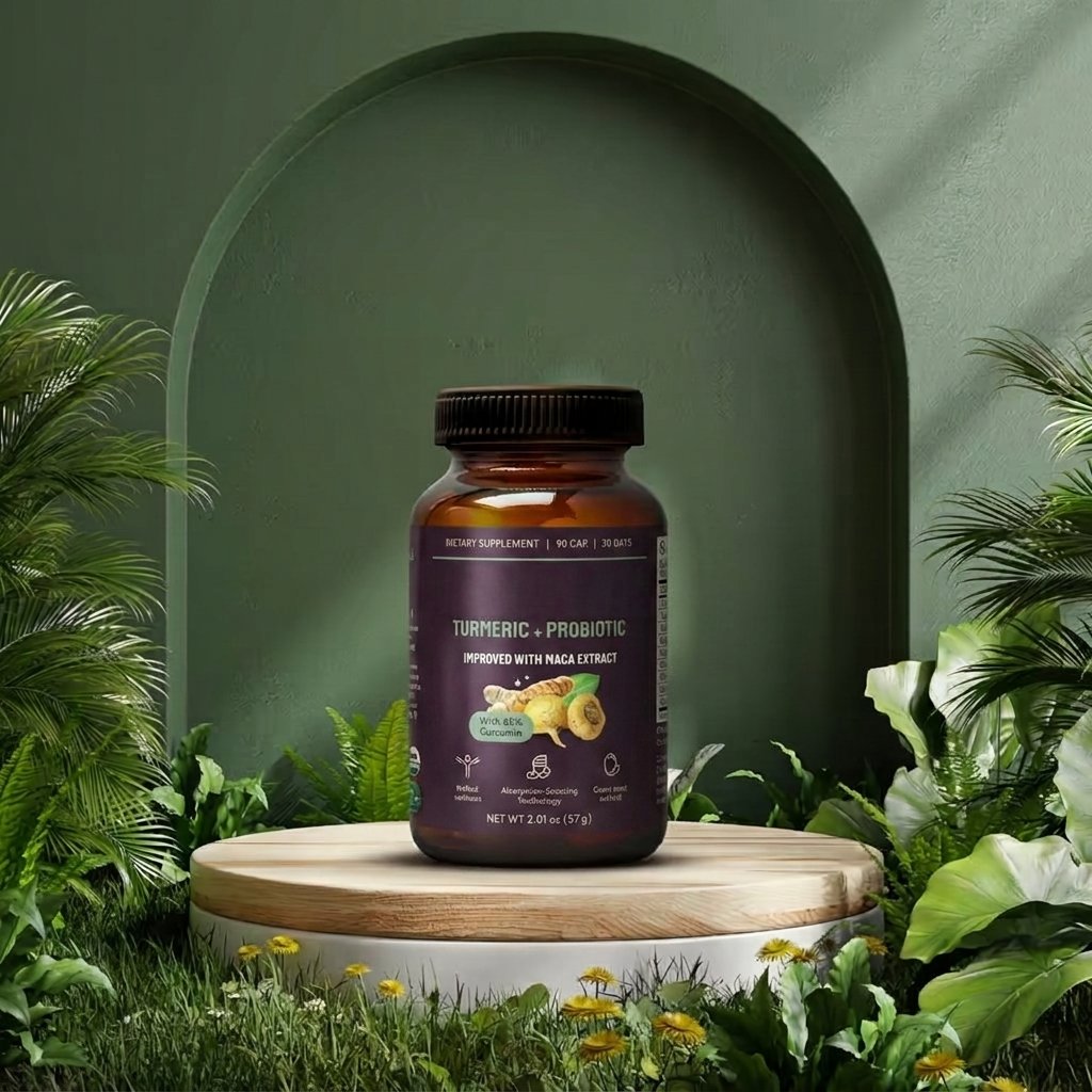 Elvuma Turmeric + Probiotic capsules